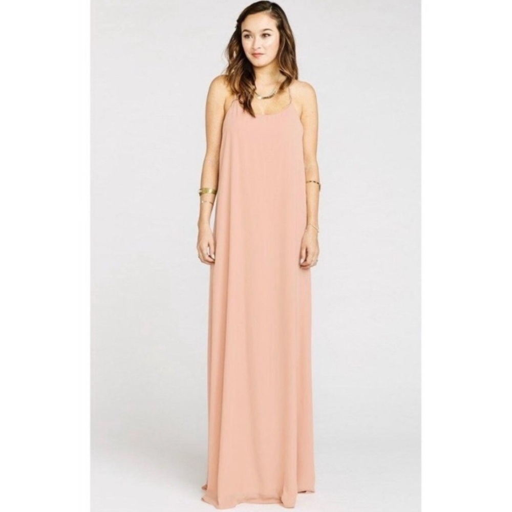 Show Me Your Mumu T-Rex Maxi - Dusty Blush Crisp
